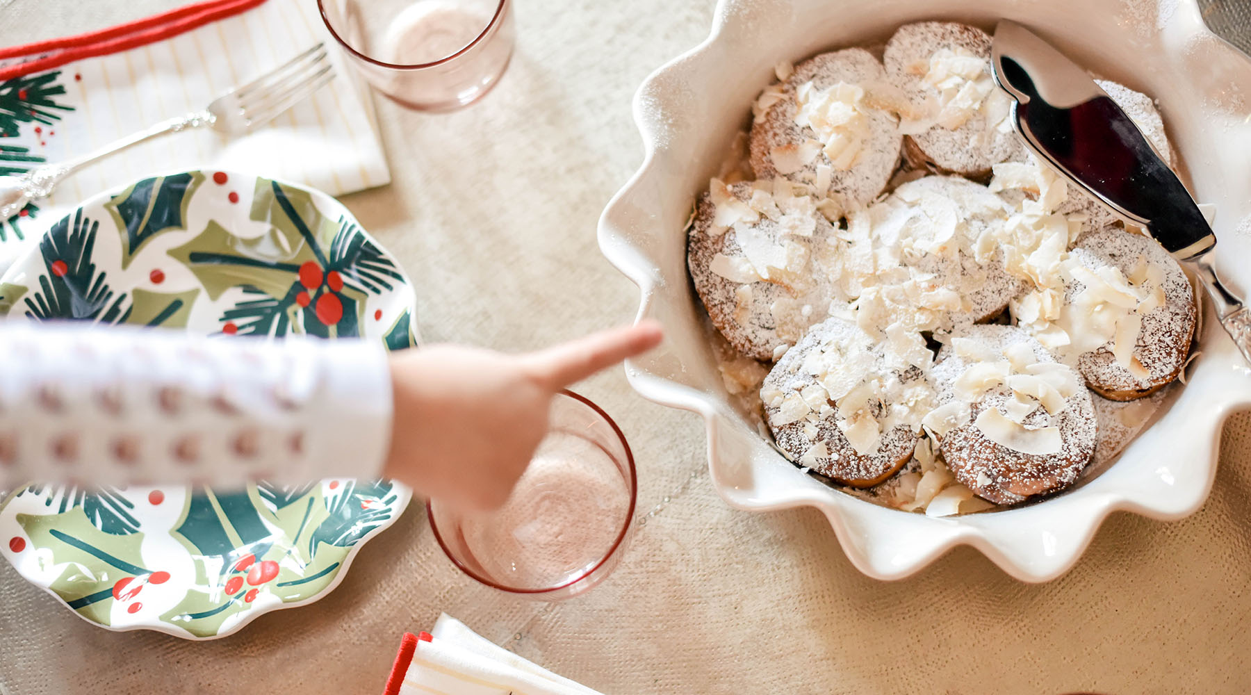 A Berry Christmas Morning Gathering