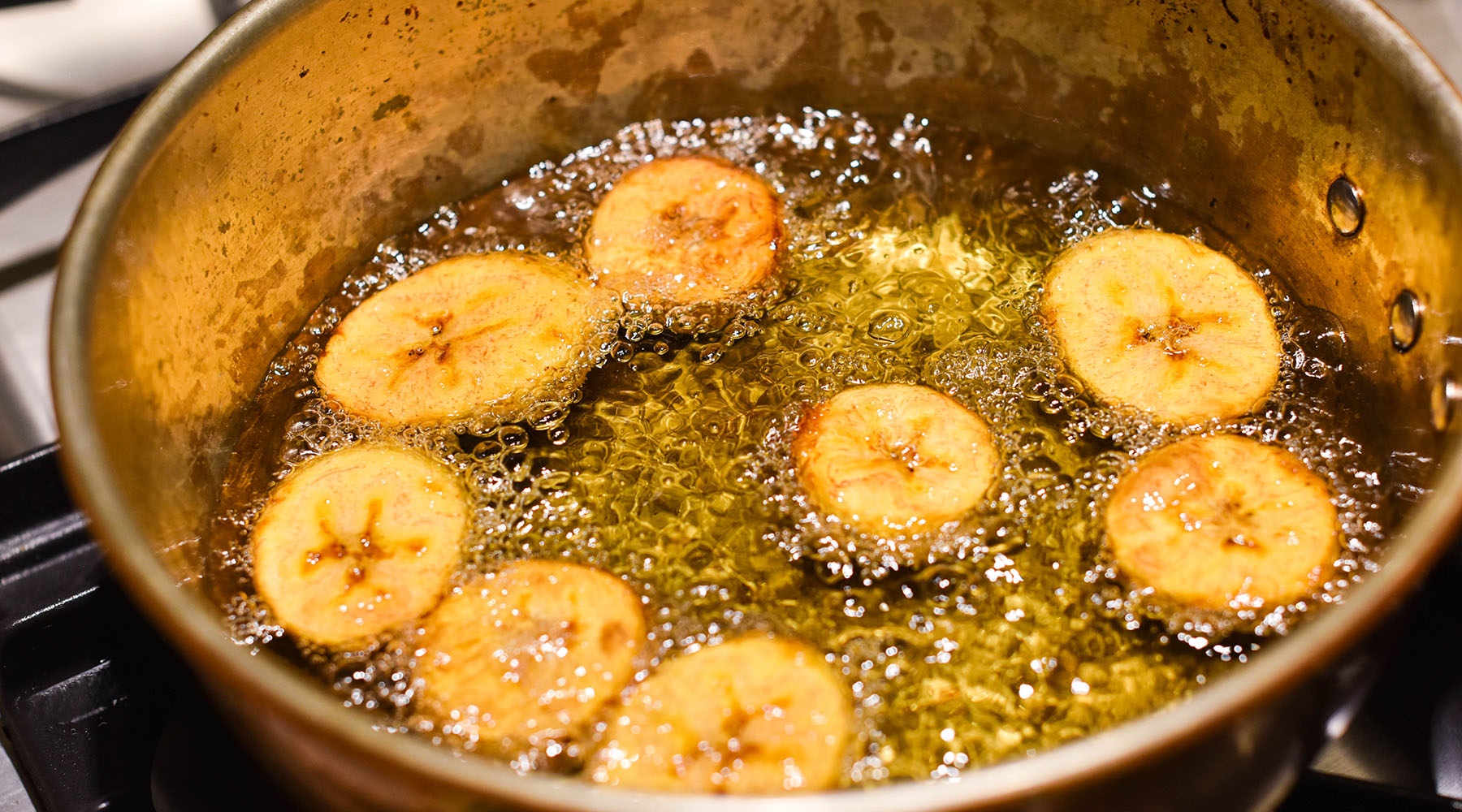 Fried Green Plantains