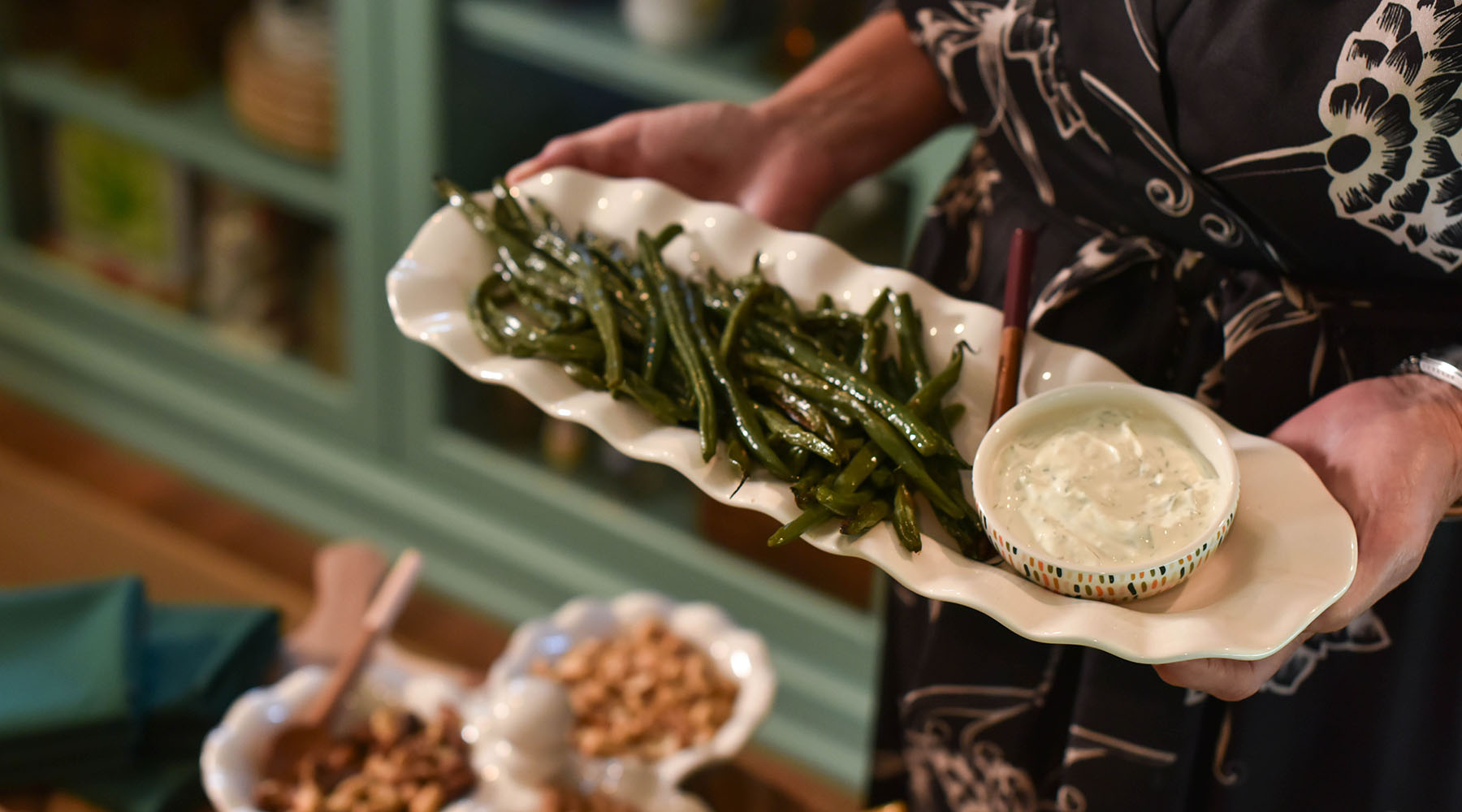 Green Beans and Dill Sauce Recipe