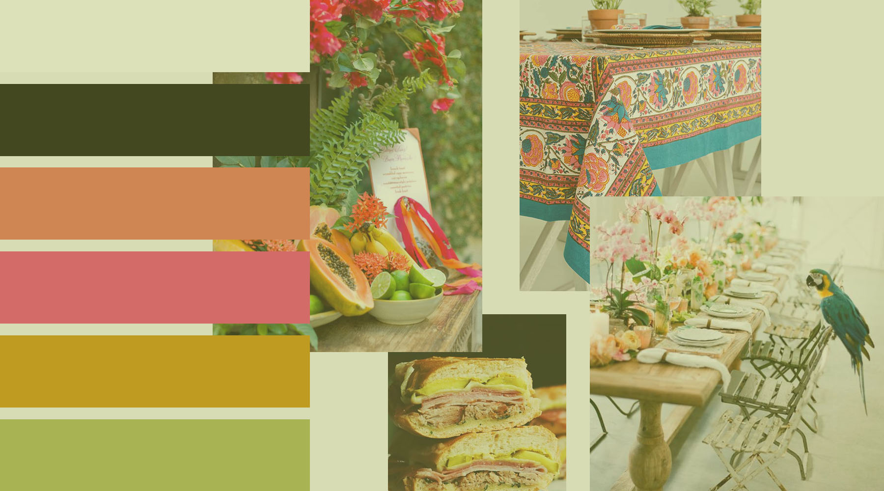 Mood Board: Havana Nights Gathering