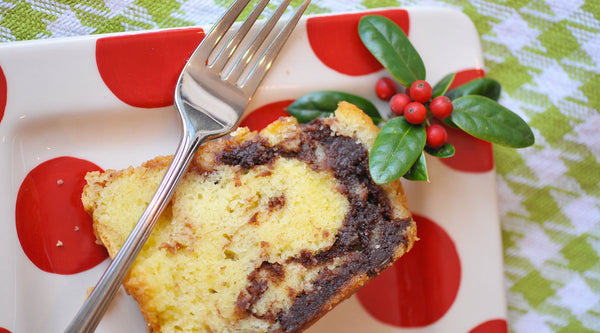 Buttery Pound Cake with Nutella Swirl Recipe