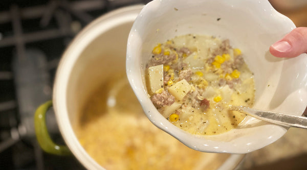 Sausage and Corn Chowder Recipe