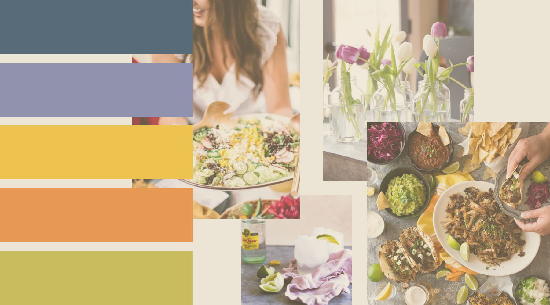 Mood Board: Spontaneous ¡Salud!