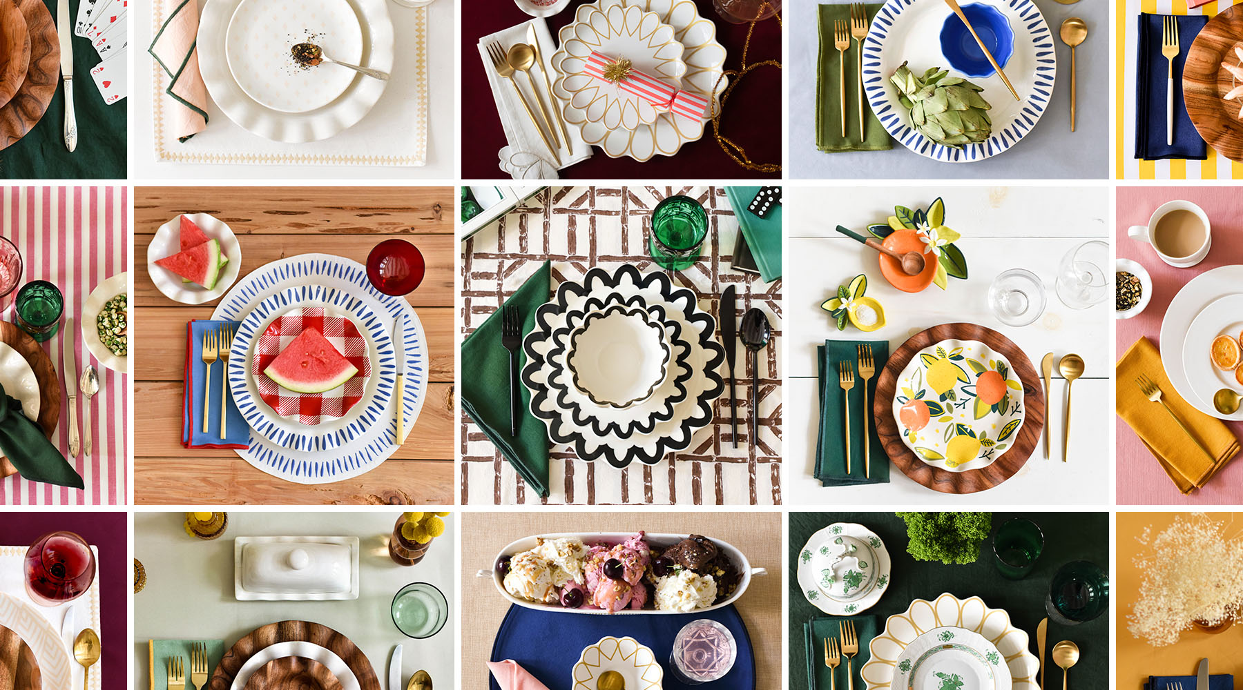 Coton Colors by Laura Johnson Dinnerware, Serveware, Sets