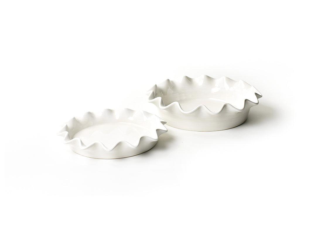 Signature White Pie Dish 2 Piece Set