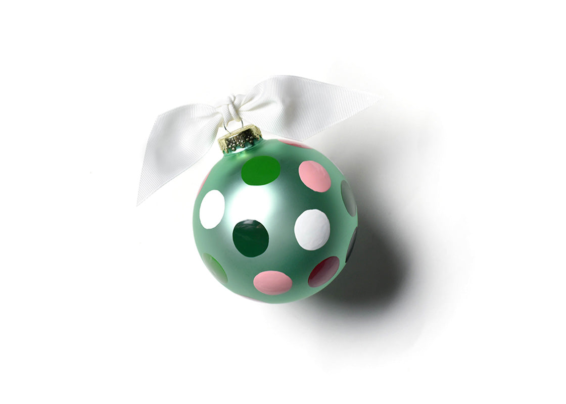 Back View of 2024 Glass Ornament Showing Design Details