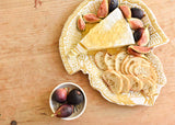Thanksgiving Turkey Platter Serving Cheese and Figs