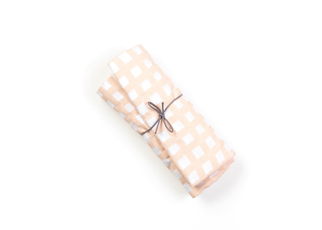 Gingham swaddle online