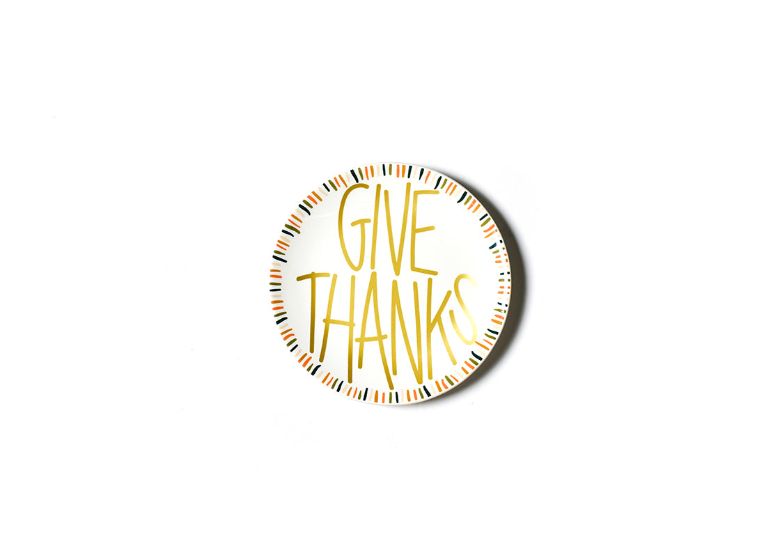 Overhead View of Dusk Give Thanks Salad Plate