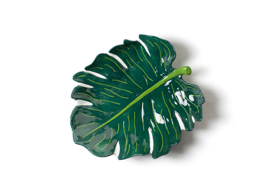 Overhead View of Palm Platter