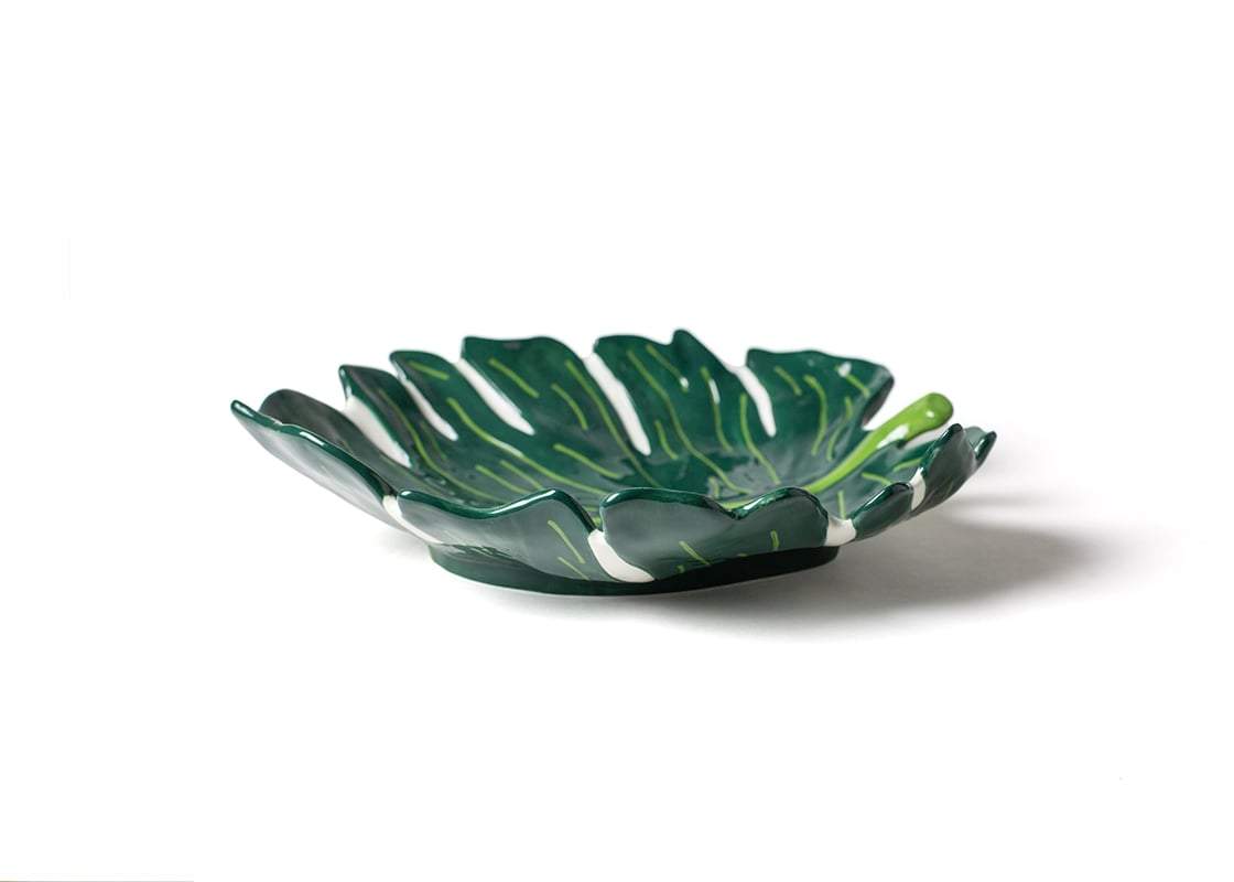Front View of Palm Platter