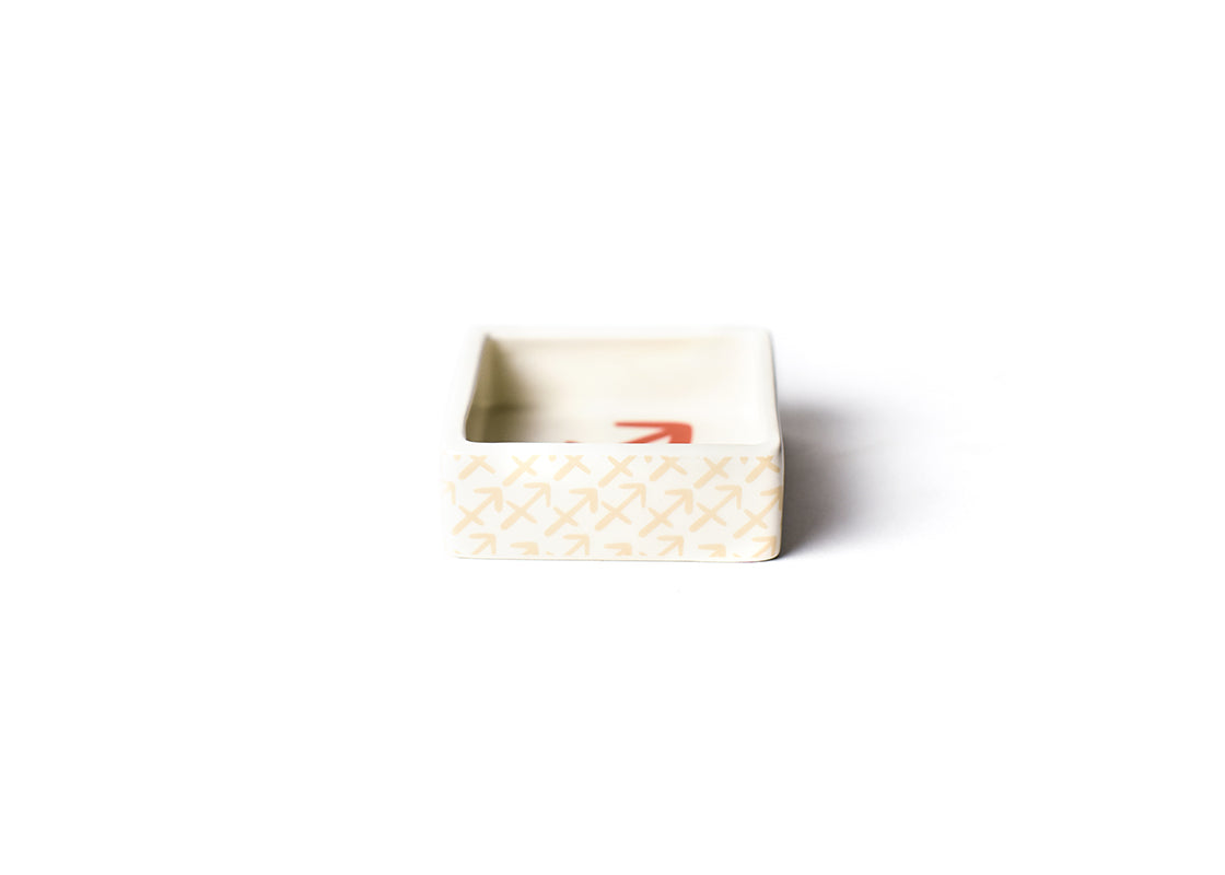 Front View of Zodiac Sagittarius Trinket Dish