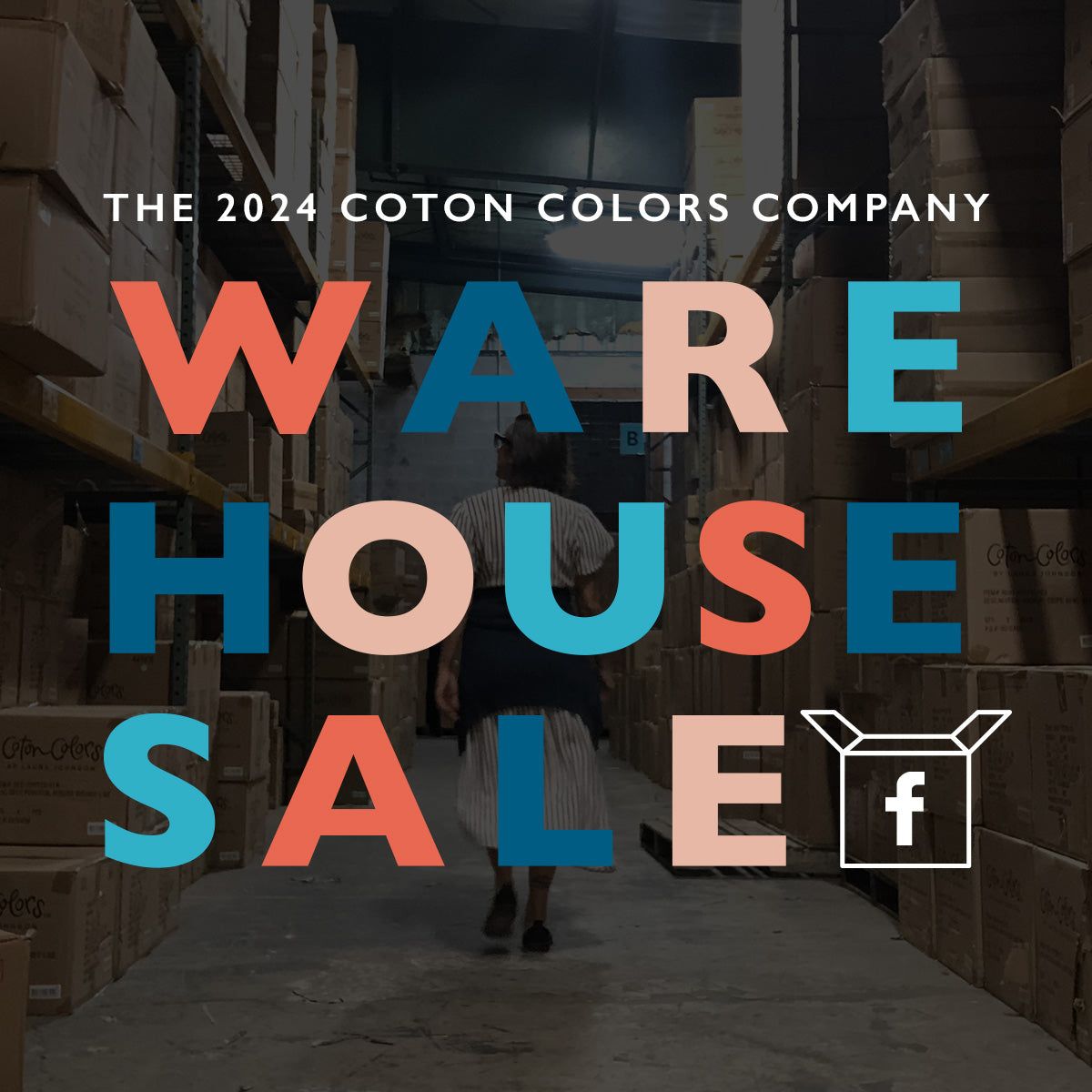 Annual Warehouse Sale Coton Colors by Laura Johnson