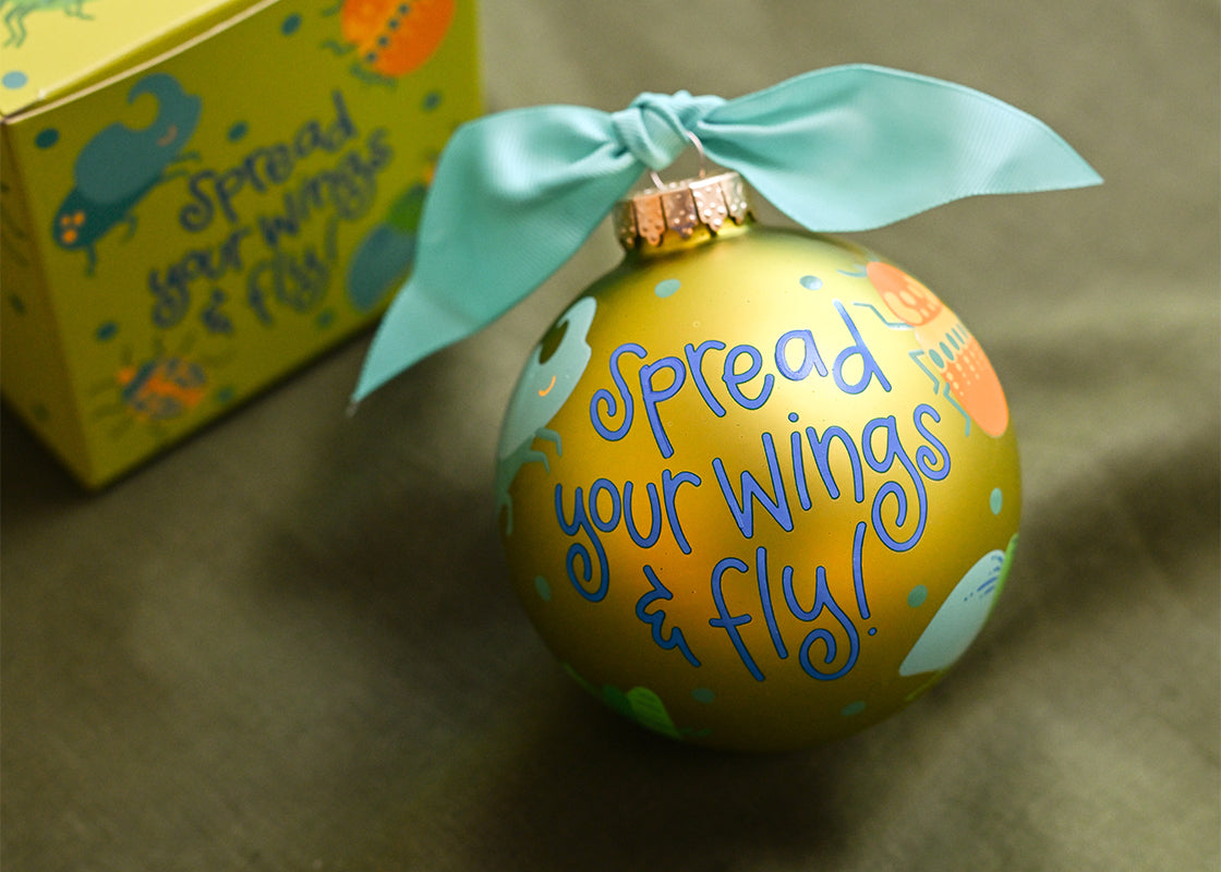 Bugs & Critters Glass Ornament
