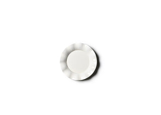 Signature White Ruffle Dessert Plate