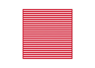 Red Stripe Napkins Set of 4