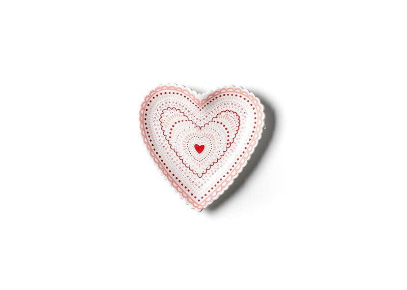 Heart Doily Plate