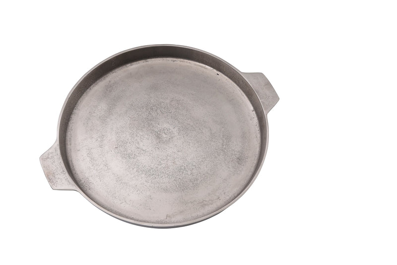 Nickel Aluminum Round Tray 14"