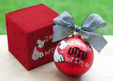 University of Arkansas Little Big Fan Ornament