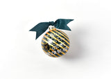 Baylor Word Collage Glass Ornament