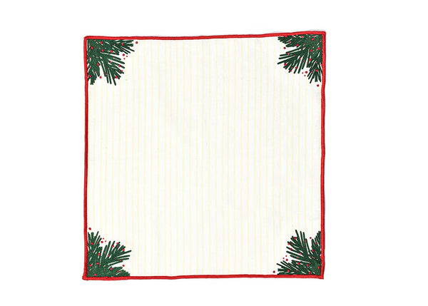 Full Size View Linen Balsam and Berry Napkin