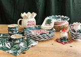 Balsam and Berry Ruffle Serveware Including Skinny Tray