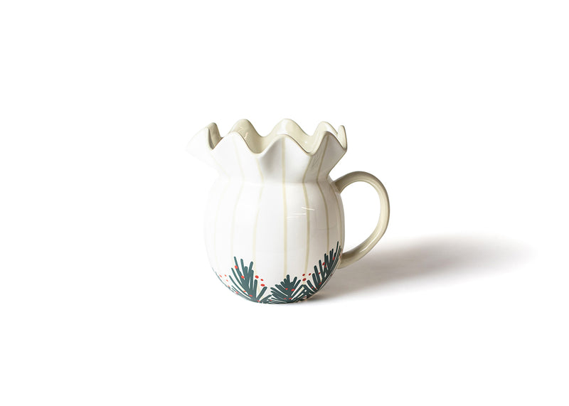 Personalization Available of Balsam and Berry Ruffle Pitcher