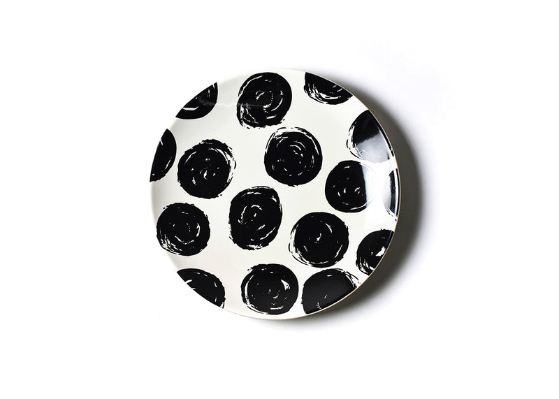 Brushed Dot Scoop Platter