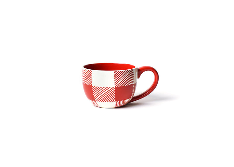 Red Plaid Buffalo Coffee Mug