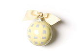 Personalization Available on Back Side of Welcome Home Sweet Baby Gingham Ornament