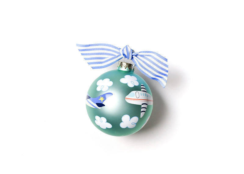Airplane Ornament Personalization Available