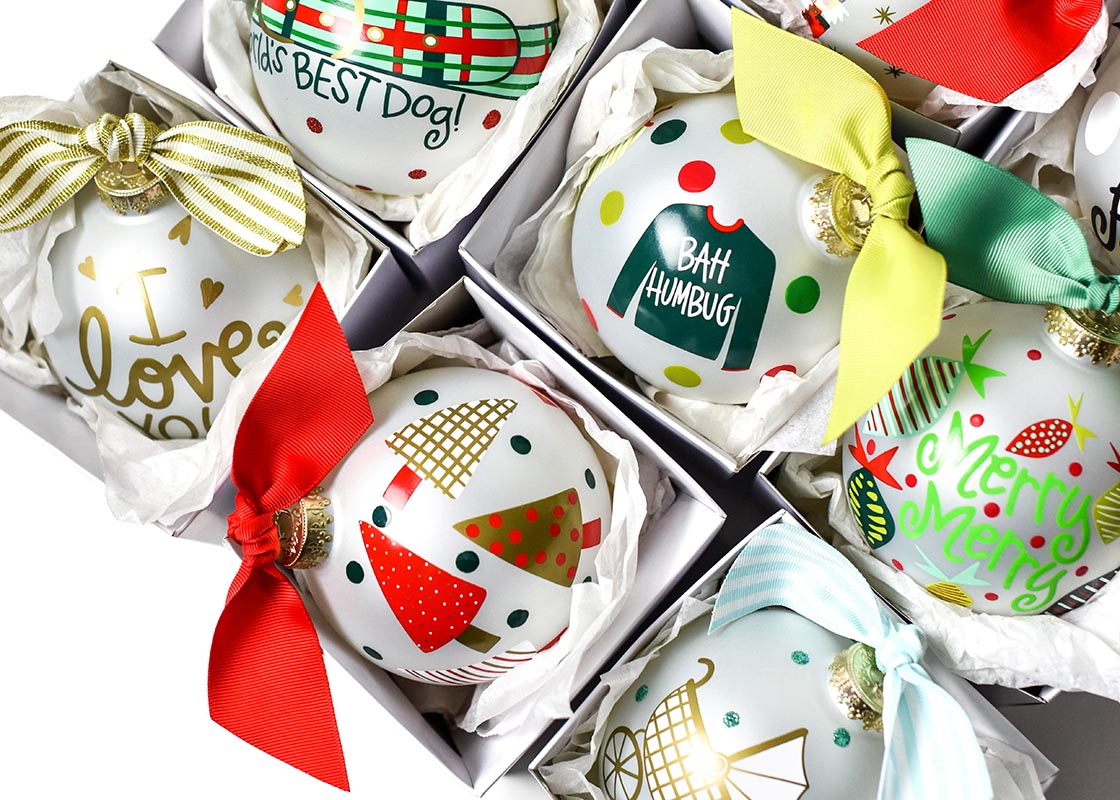 Trees Ornaments | Personalization Available | Coton Colors