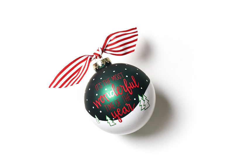 Back of Town Square Christmas Ornament