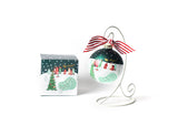 Custom Box and Ornament Stand for Town Square Christmas Ornament