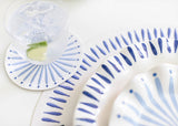 Iris Blue Designs Including Round Placemat