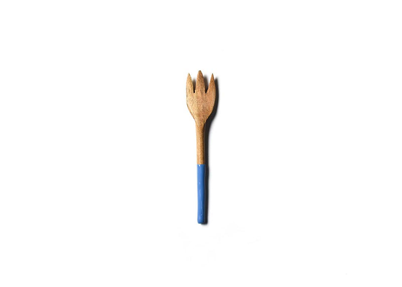Fundamental Blue Wood Appetizer Fork