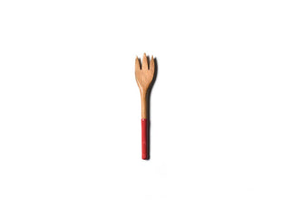 Fundamental Red Wood Appetizer Fork