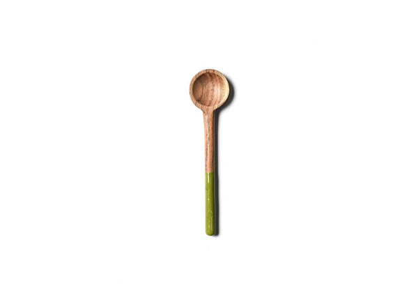 Fundamental Olive Wood Appetizer Spoon
