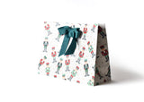 Nutcracker Large Gift Bag with Green Bow