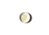 Gold Writing God Is Great Round Dipping Bowl