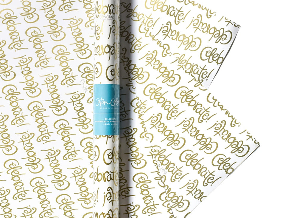 Hooray All Day Flirty Eyes Wrapping Paper Sheet – Revelry Goods