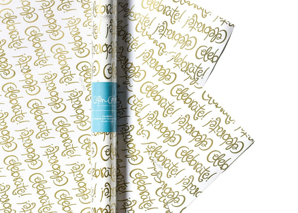 It Might Be A Book! Wrapping Paper Blue/Green – The Literary Gift