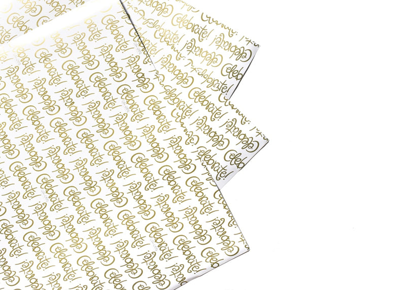 Celebrate Gift Wrapping Paper
