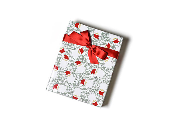 Gift Wrapped with Ho Ho Santa Wrapping Paper