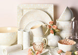 Blush Collection Including Layered Arabesque Square Platter