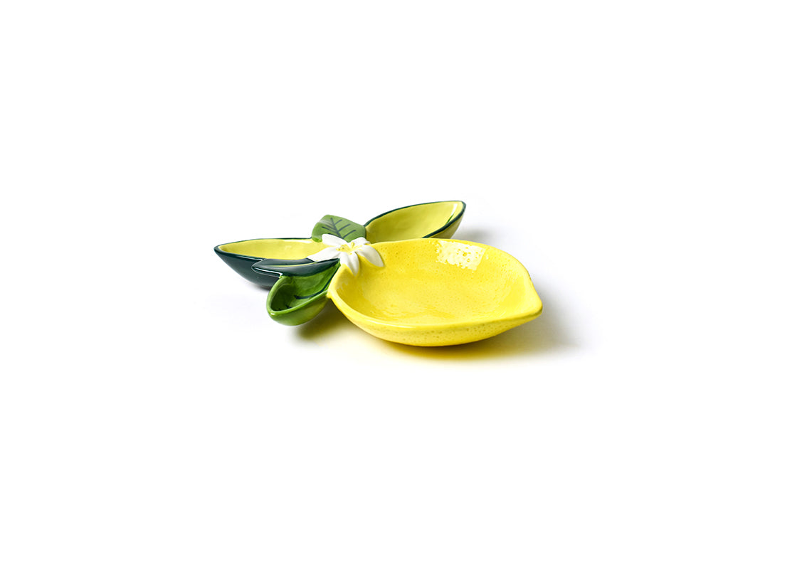 Left Side View of Lemon Platter