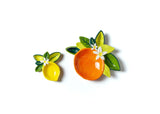 Orange Tray and Lemon Trinket Bowl