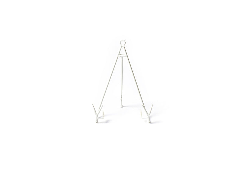 White Large Flare Plate Stand