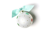 Personalization Available for the Best Mom Ever Glass Ornament