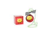 Meow Red Cat Ornament with Custom Gift Box and Ornament Stand